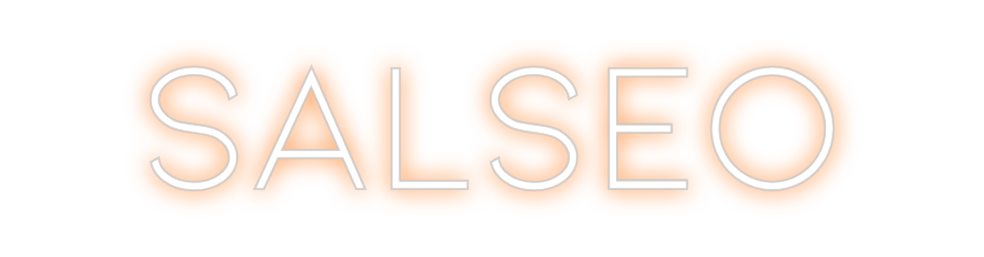 Neon personalizado: SALSEO