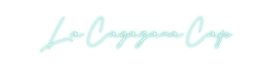 Neon personalizado: La Cagayana C...