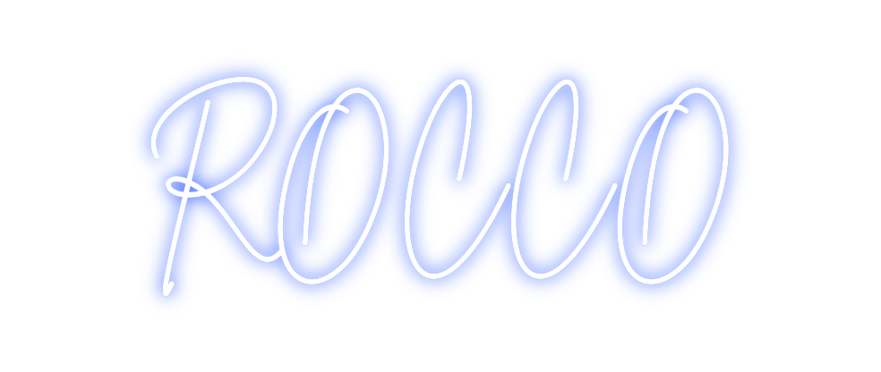 Neon personalizado: ROCCO