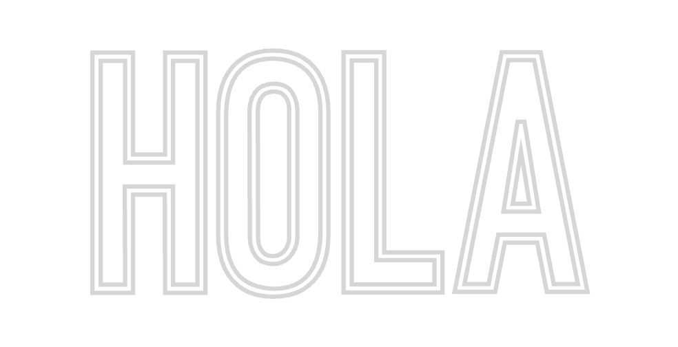 Neon personalizado: Hola