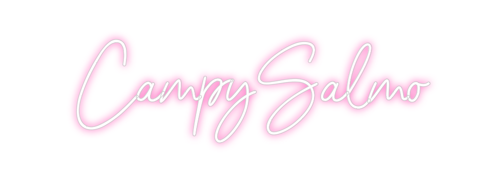 Neon personalizado: CampySalmo