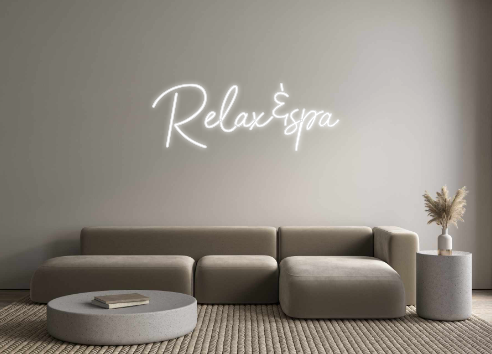 Neon personalizado: Relax&spa
