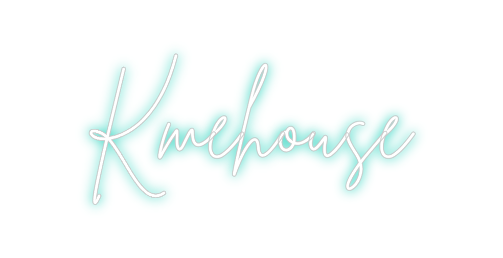 Neon personalizado: Kmehouse