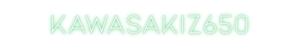 Neon personalizado: 
KawasakiZ650