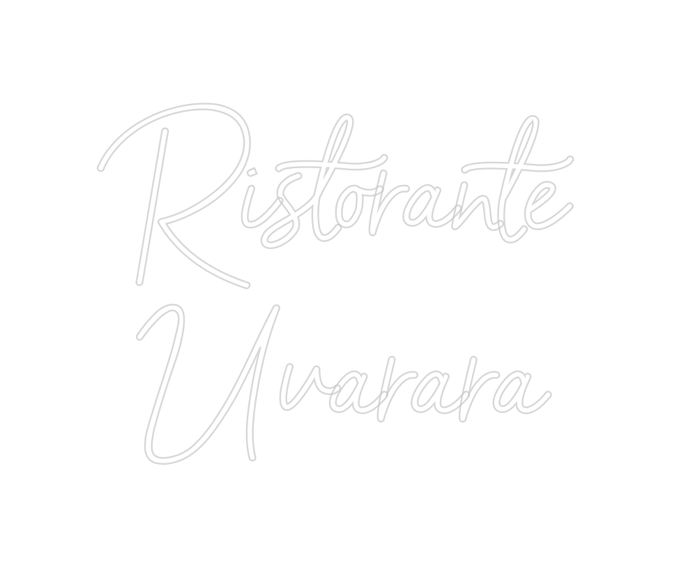 Neon personalizado: Ristorante
U...