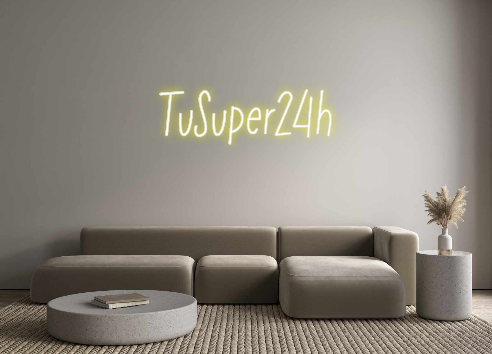 Neon personalizado: TuSuper24h