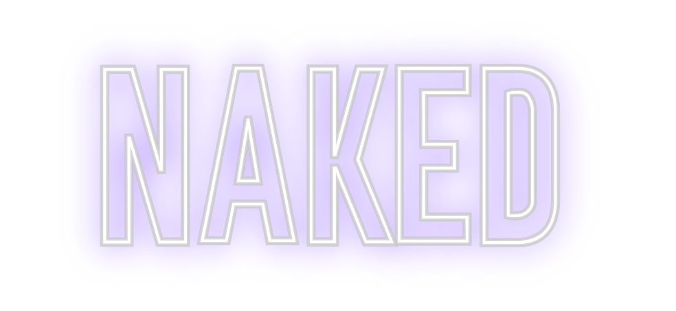 Neon personalizado: naked