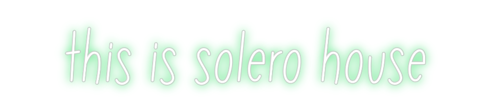 Neon personalizado: this is soler...