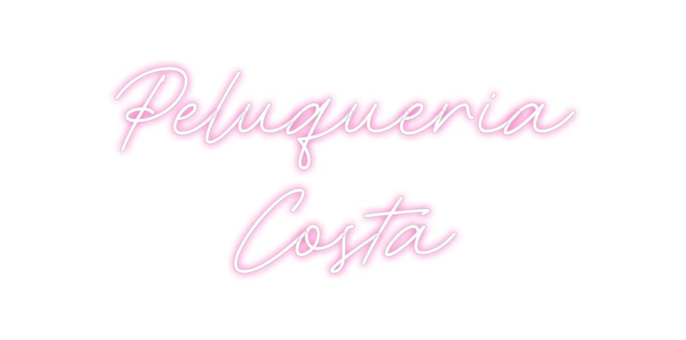 Neon personalizado: Peluqueria
C...