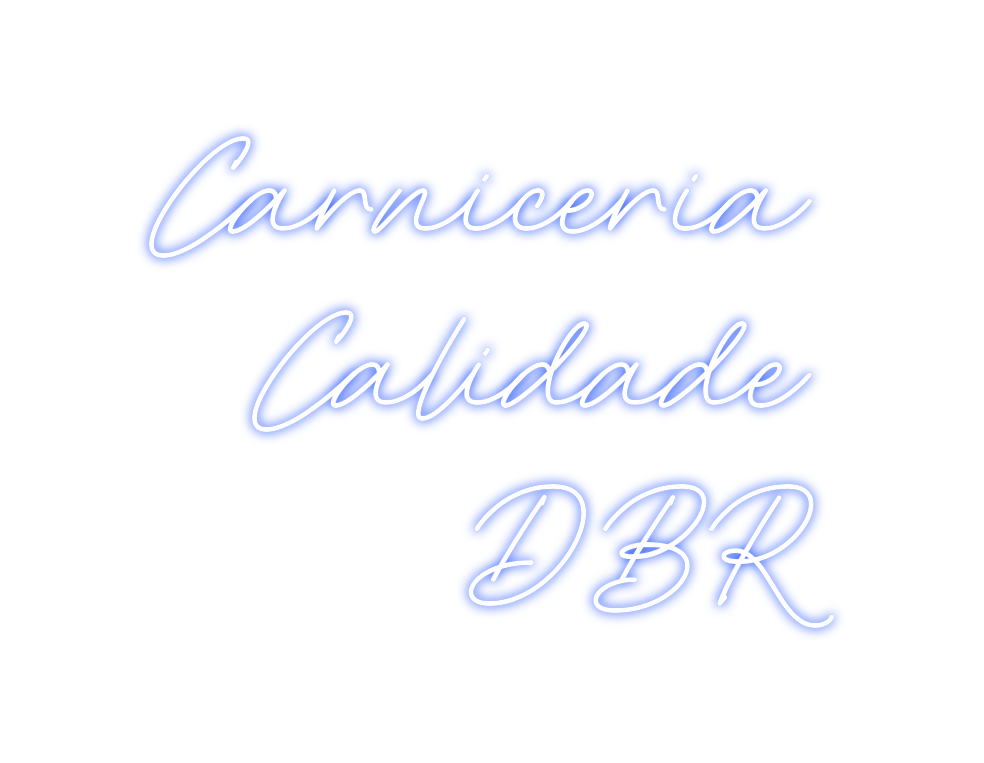 Neon personalizado: Carniceria
C...