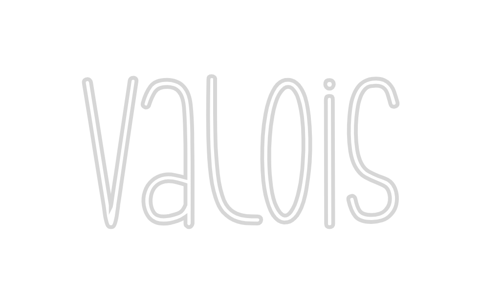 Neon personalizado: Valois