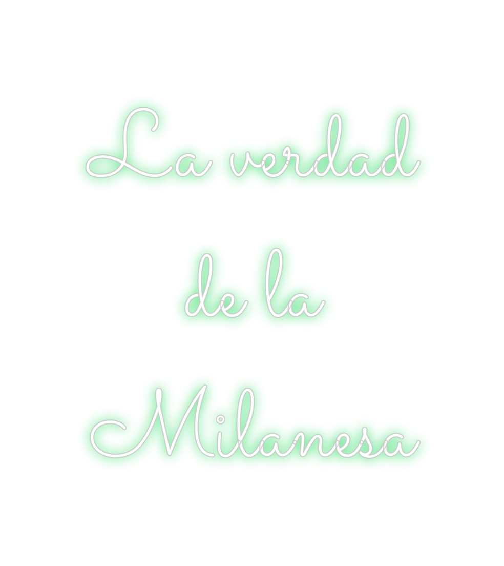 Neon personalizado: La verdad 
d...