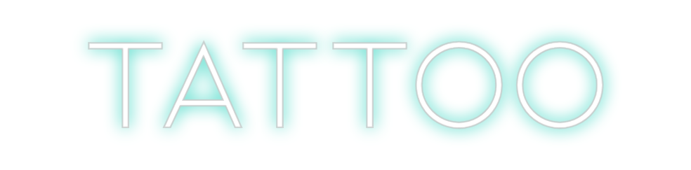 Neon personalizado: TAttoo