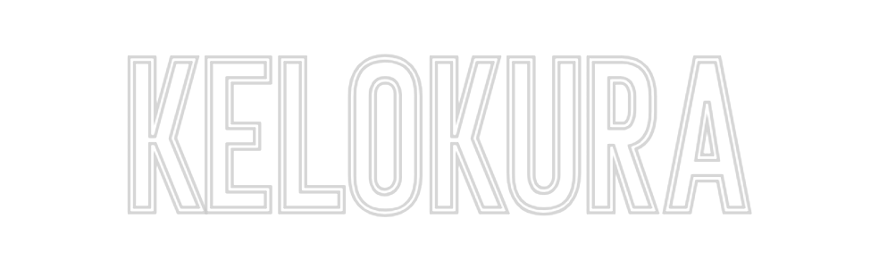 Neon personalizado: KELOKURA