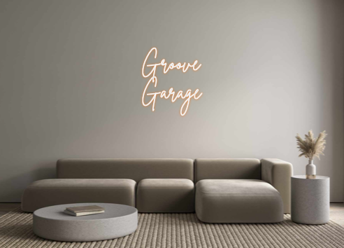 Neon personalizado: Groove
   Ga...