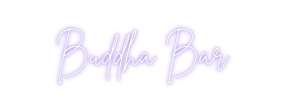 Neon personalizado: Buddha Bar