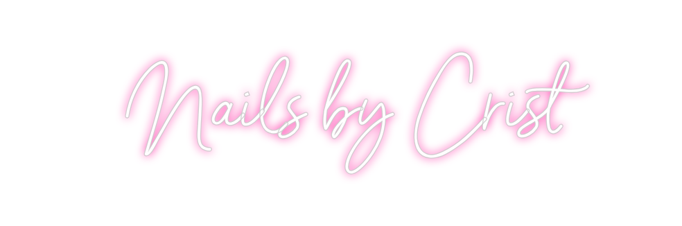Neon personalizado: Nails by Crist
