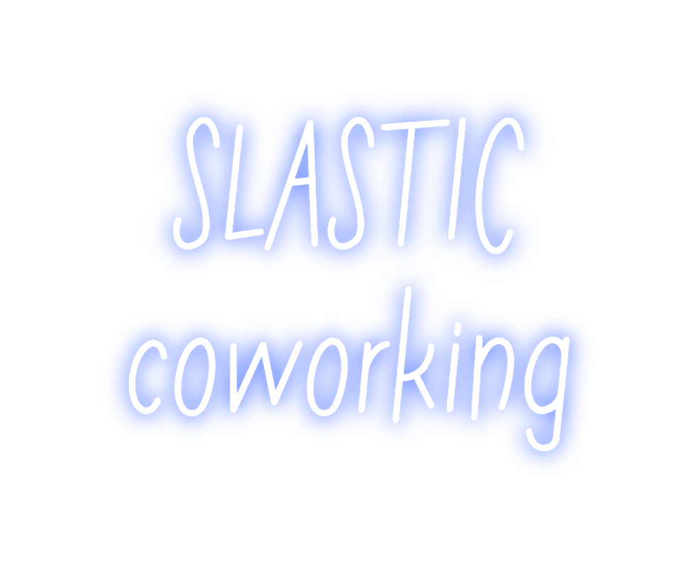 Neon personalizado: SLASTIC 
cow...