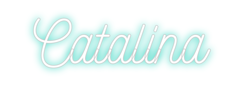 Neon personalizado: Catalina