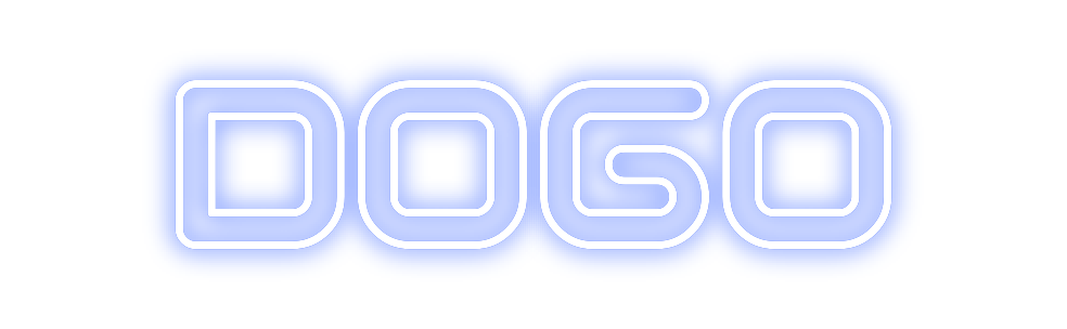 Neon personalizado: DOGO