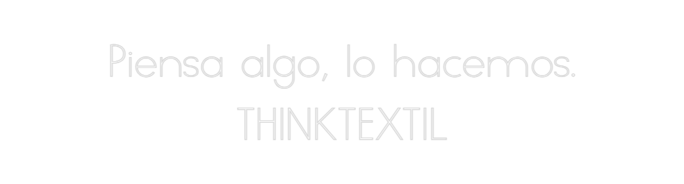 Neon personalizado: Piensa algo, ...