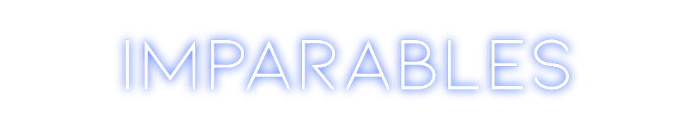 Neon personalizado: Imparables