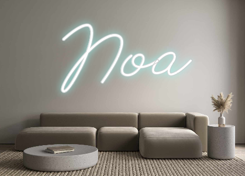 Neon personalizado: Noa