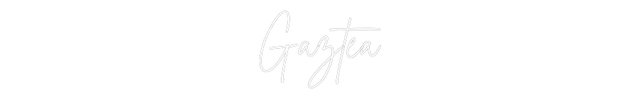 Neon personalizado: Gaztea