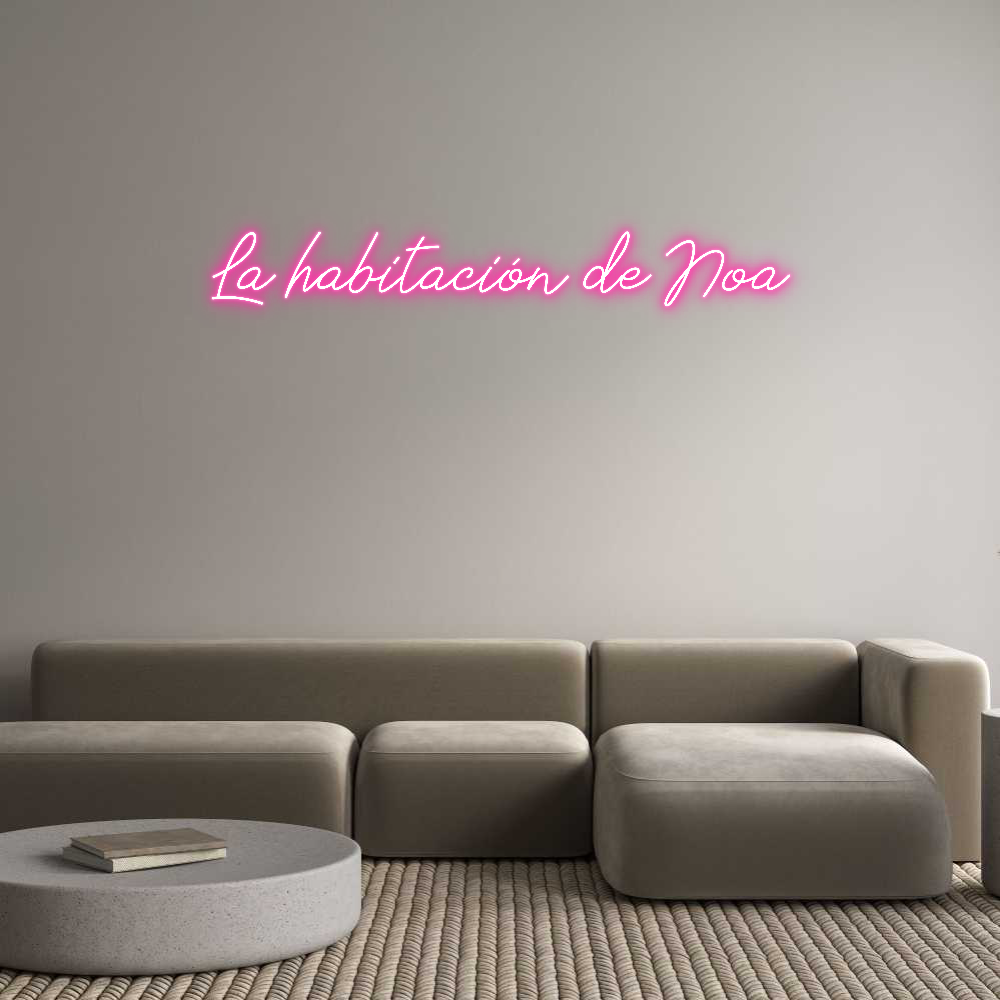 Neon personalizado: La habitación...