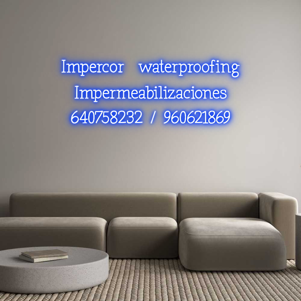 Neon personalizado: Impercor  wat...