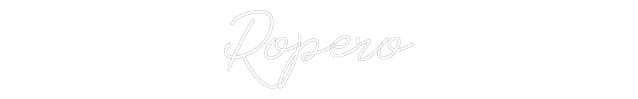 Neon personalizado: Ropero