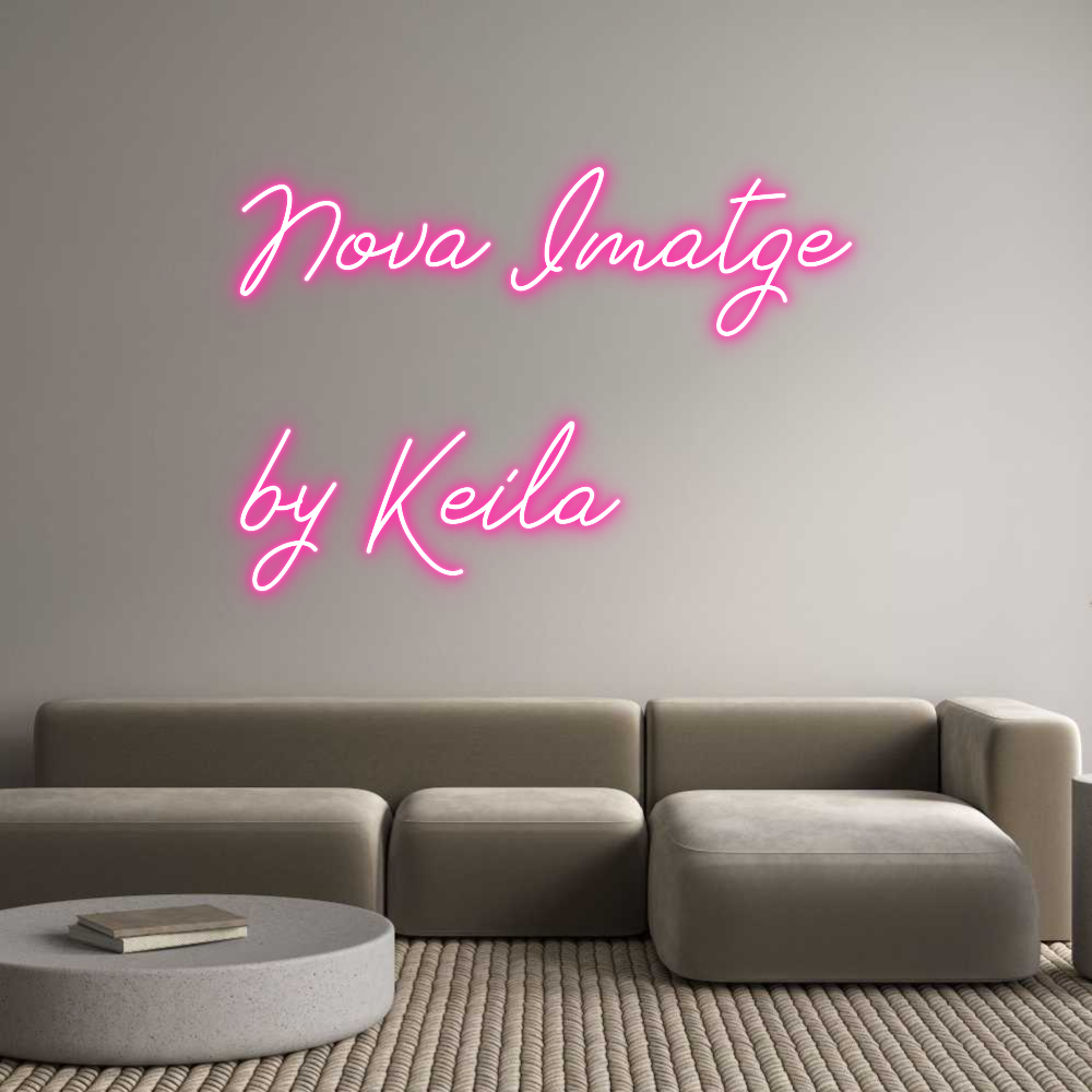 Neon personalizado: Nova Imatge
...