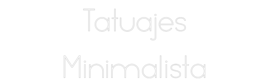 Neon personalizado: Tatuajes
Min...