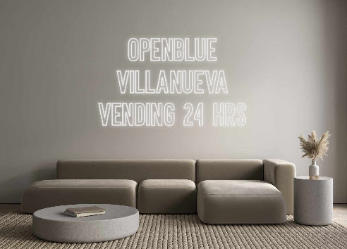 Neon personalizado: OpenBlue 
Vi...