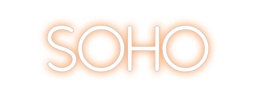 Neon personalizado: SOHO