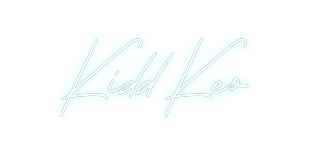 Neon personalizado: Kidd Keo
