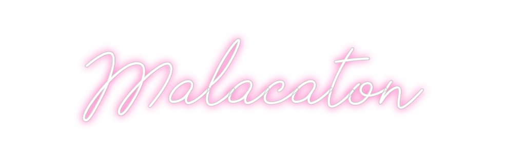 Neon personalizado: Malacaton