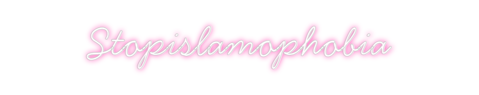 Neon personalizado: Stopislamopho...