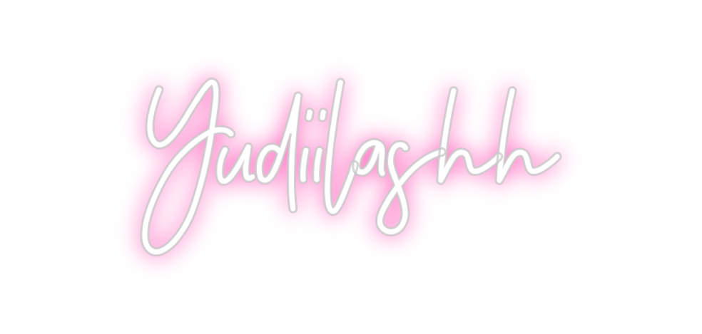 Neon personalizado: Yudiilashh