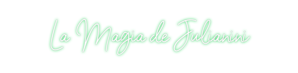 Neon personalizado: La Magia de J...