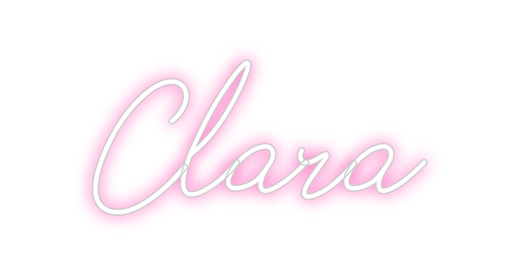 Neon personalizado: Clara
