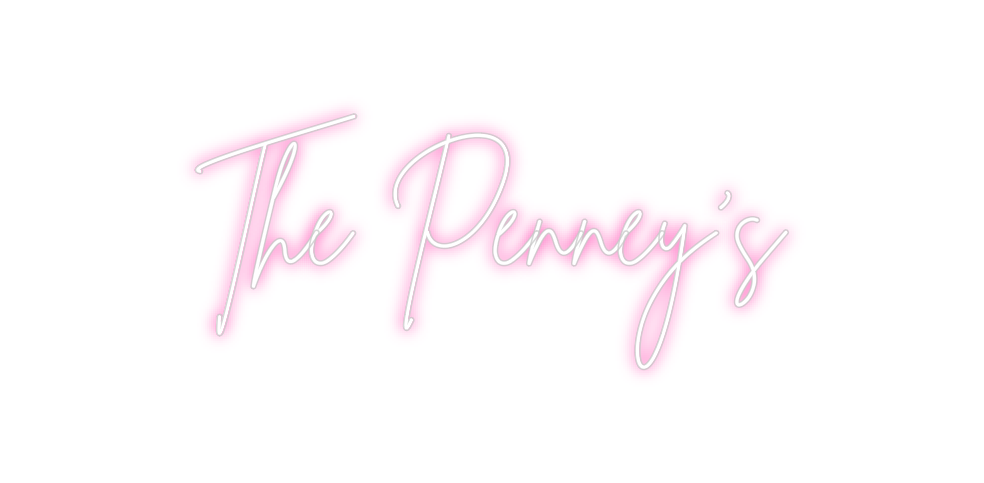 Neon personalizado: The Penney’s