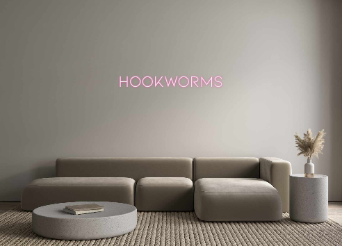 Neon personalizado: Hookworms