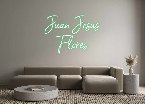 Neon personalizado: Juan Jesus
F...