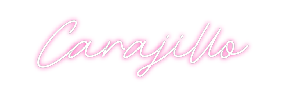 Neon personalizado: Carajillo