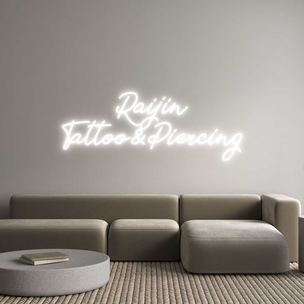 Neon personalizado: 
Raijin
Tat...