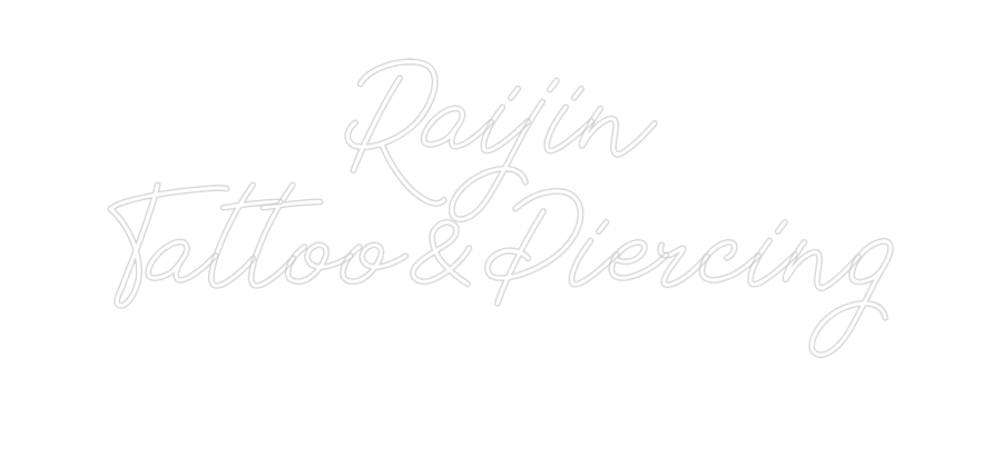 Neon personalizado: 
Raijin
Tat...
