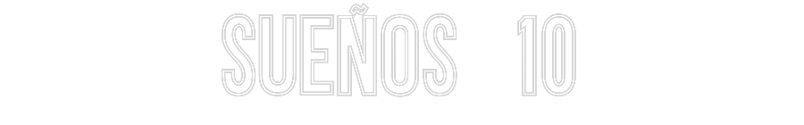 Neon personalizado: SUEÑOS 10