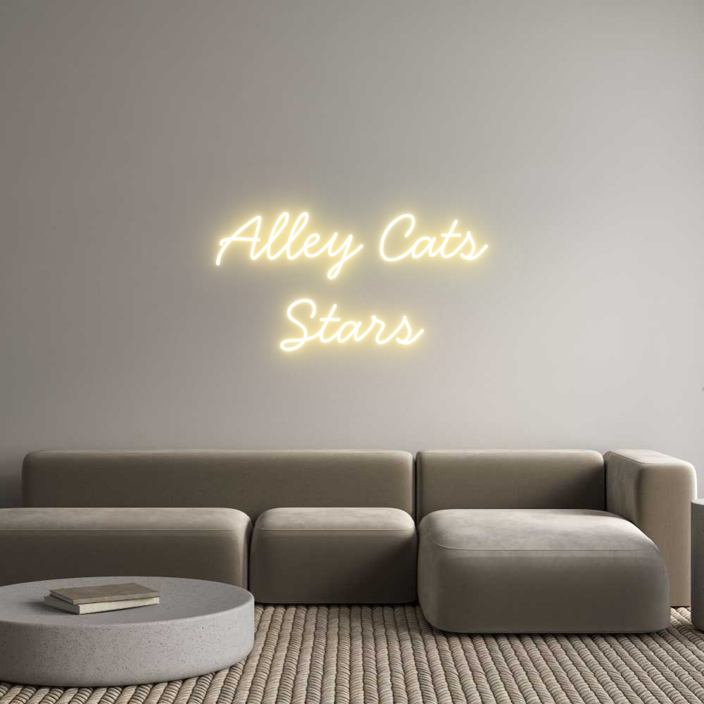 Neon personalizado: Alley Cats
S...