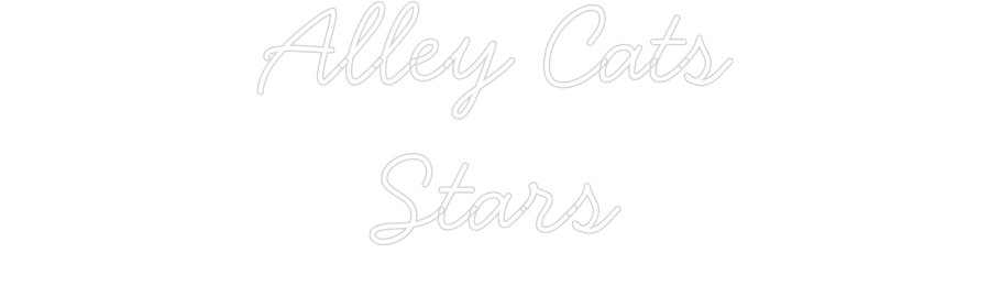 Neon personalizado: Alley Cats
S...